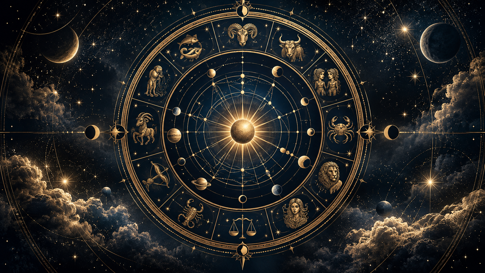 Arte celestial do Mapa do Destino